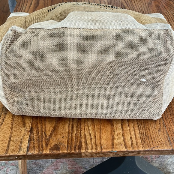 Apolis Market Bag in Natural Limited Edition Clare V. “Merci Beau Coup” - Picture 9 of 9